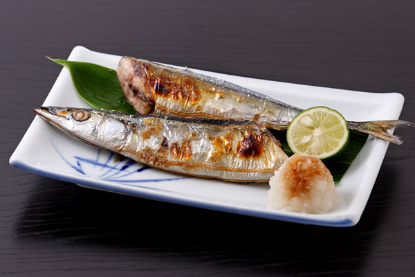 サンマ 塩焼き 画像 無料写真素材