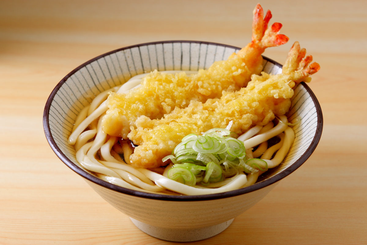 e55-0583　天ぷらうどん