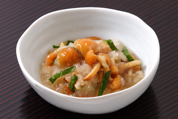 なめこおろし 料理 画像2 無料写真素材