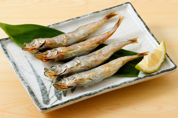 焼いたシシャモ 画像 無料写真素材
