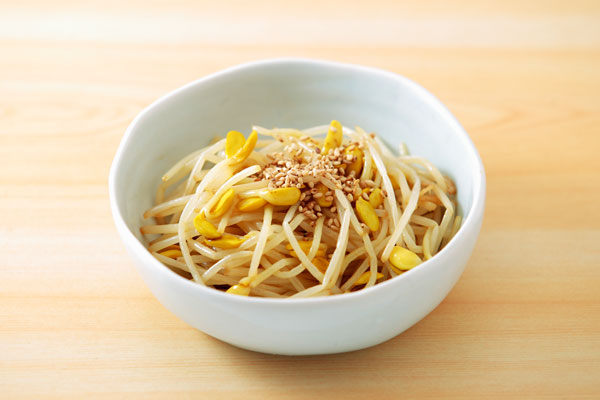 大豆もやし料理（ナムル） 画像1 無料写真素材フリー写真素材「花ざかりの森」