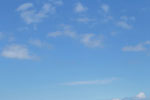 青空・雲 3487
