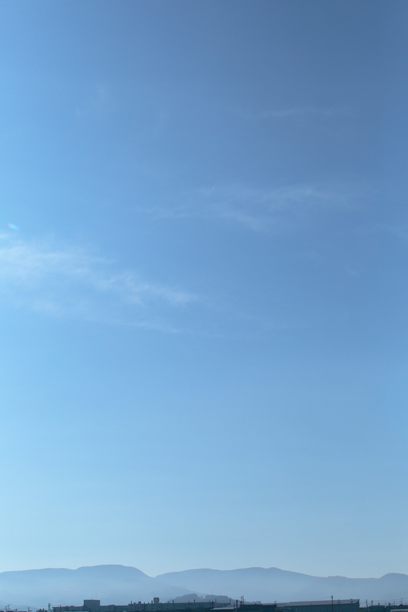 i73l-3696　朝の空と雲