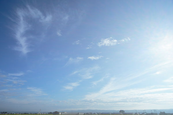 朝の空 フリー画像 フリー写真素材