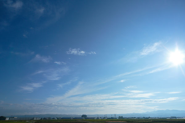朝の空 フリー画像 フリー写真素材