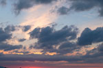 夕暮れの空 雲 3639