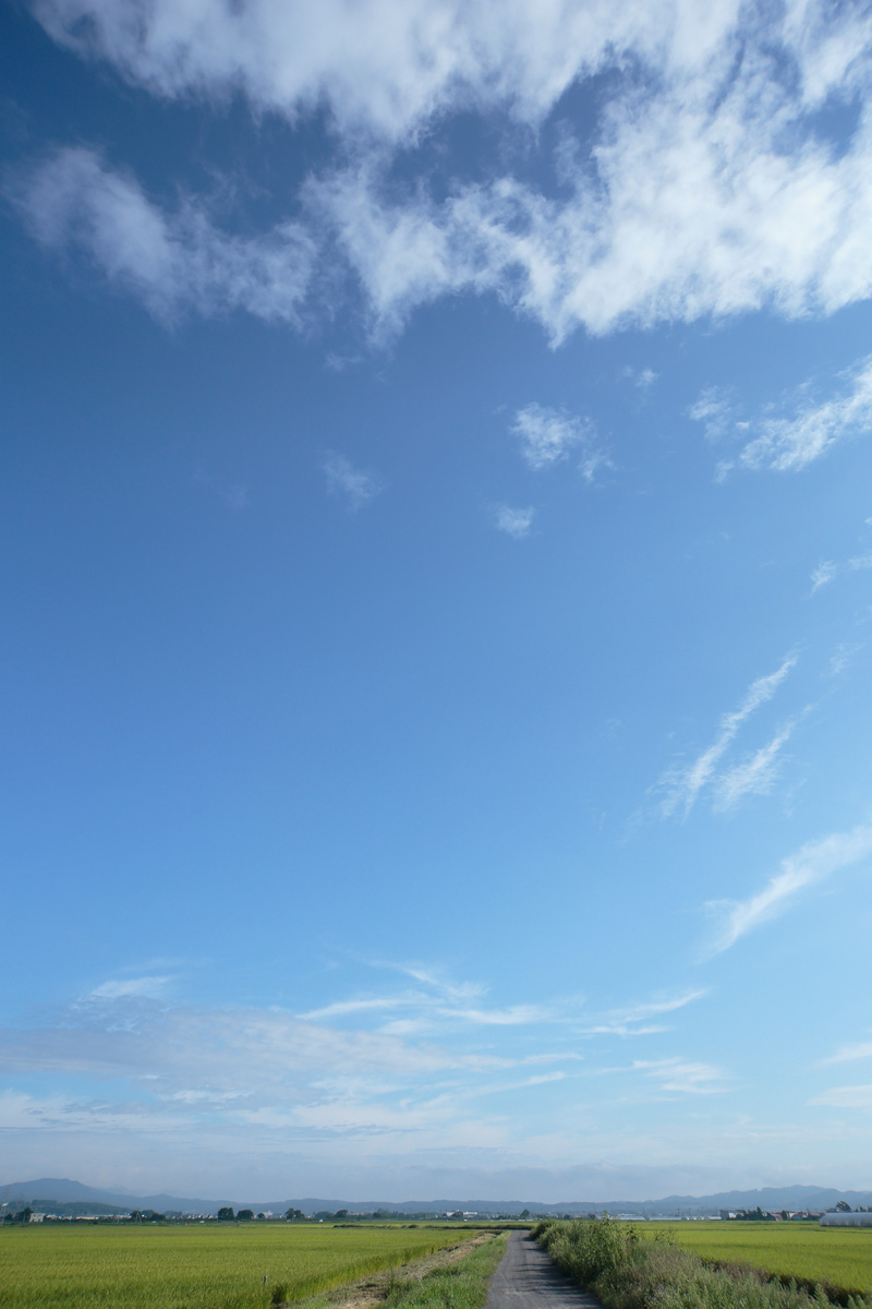 i74l-3761　朝の空と雲　