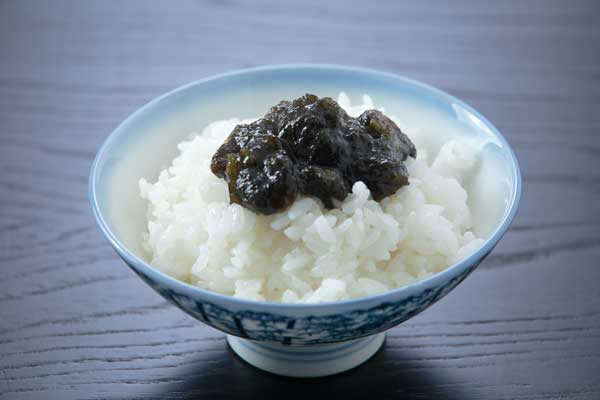 ご飯に乗せた海苔の佃煮 画像2 無料写真素材 フリー写真素材「花ざかりの森」