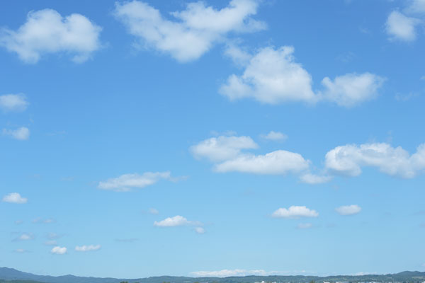 青空と雲 浮き雲 4688 